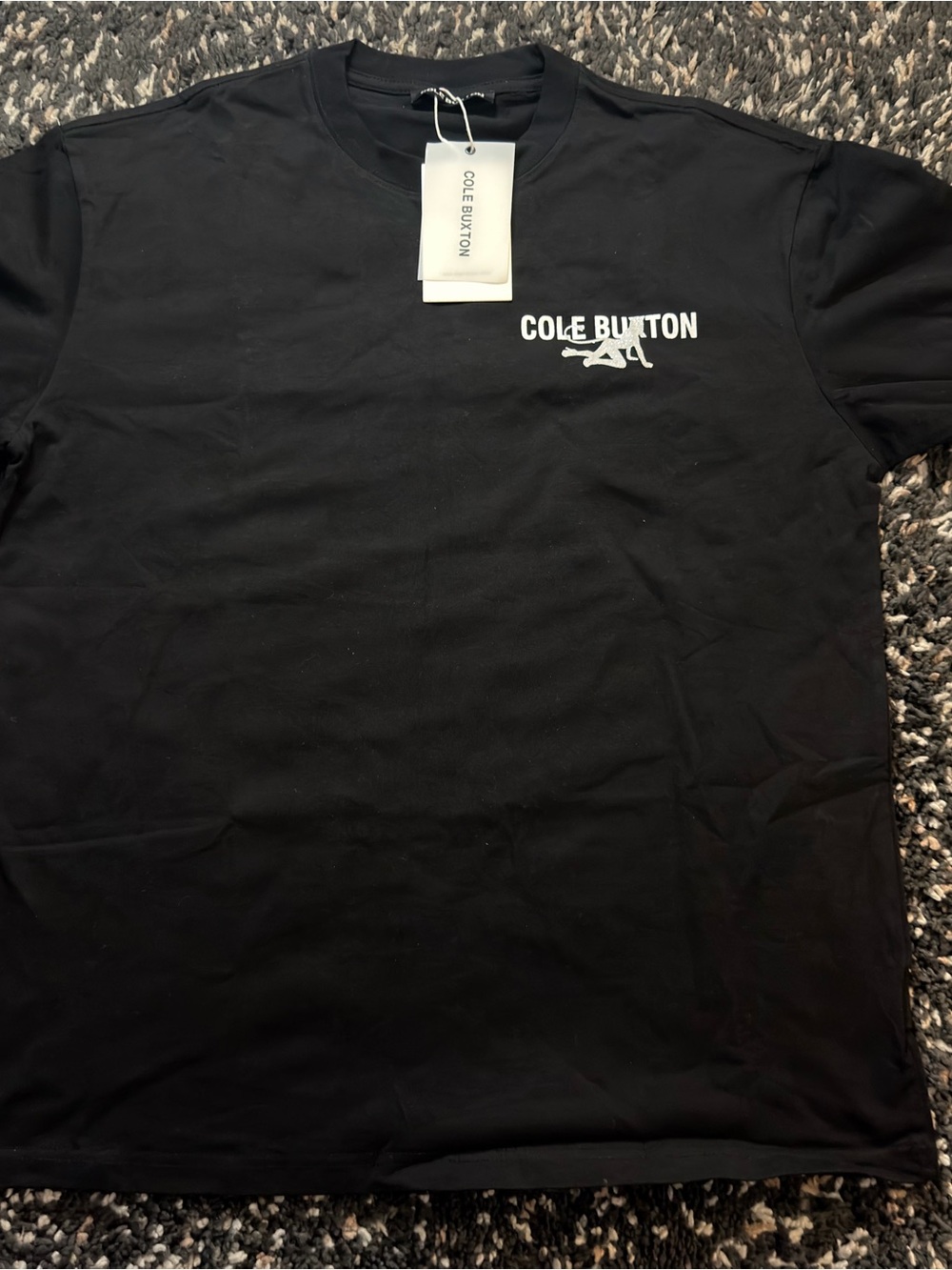 Cole Buxton Graphic Tee Medium– Black – NWT